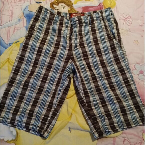 Arizona Jean Co. Plaid Shorts Size 20 Reg  (0256) - Picture 1 of 5